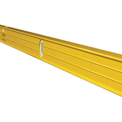 STABILA 96 in. Aluminum Type 196 Heavy Duty Level 3 vial