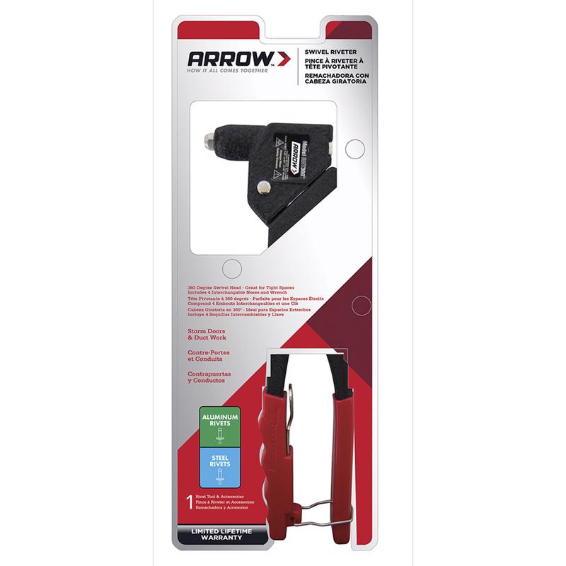 Arrow Steel Rivet Tool Black