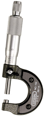 General 14-7/16 in. L Locking Utility Micrometer
