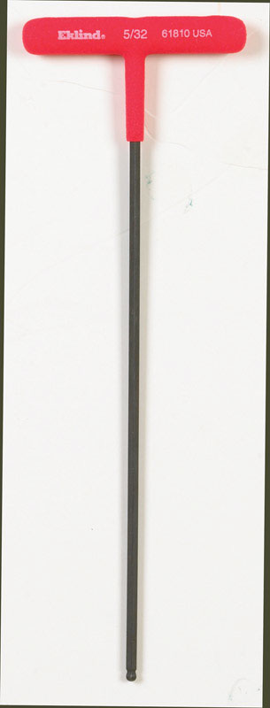 Eklind Power-T 5/32 in. SAE T-Handle Ball End Hex Key