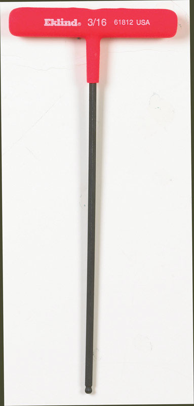 Eklind Power-T 3/16 in. SAE T-Handle Ball End Hex Key