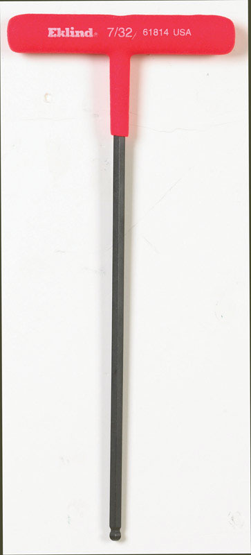 Eklind Power-T 7/32 in. SAE T-Handle Ball End Hex Key