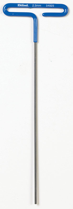 Eklind 2.5 mm Metric T-Handle Power Hex Key