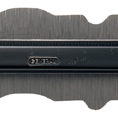 General 6 in. L X 3-1/2 in. W Contour Gauge