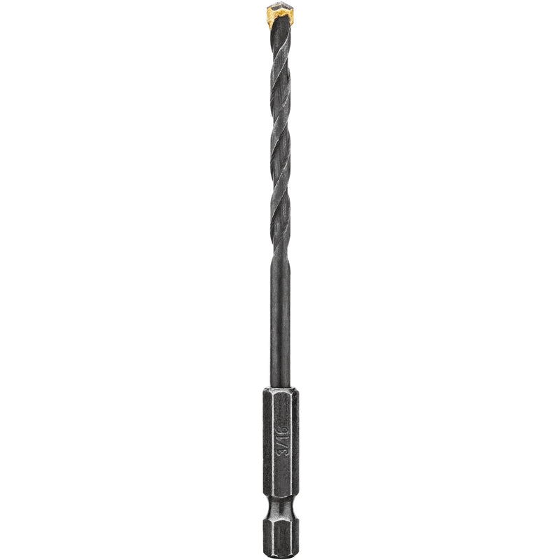 DeWalt 3/16 in. X 6 in. L Carbide Tipped Drill Bit Hex Shank