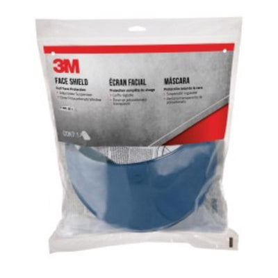 3M Face Shield Clear Lens Blue Frame