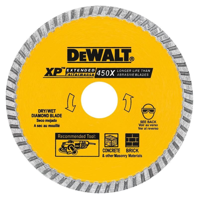 DeWalt 7 in. D X 5/8 in. XP Extended Performance Diamond Masonry Blade