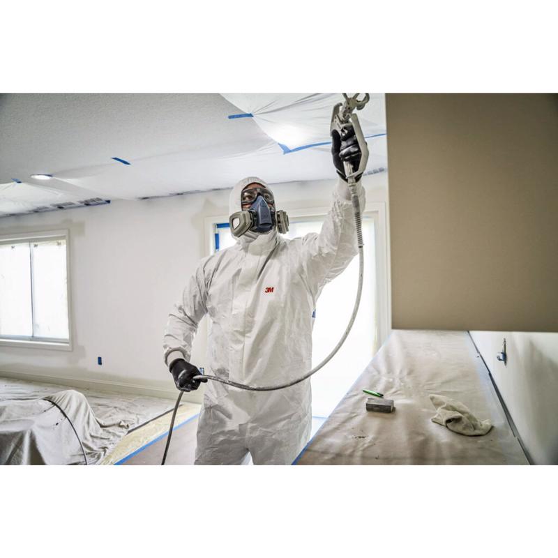3M P95 Paint Project Half Face Respirator Valved Multicolored M