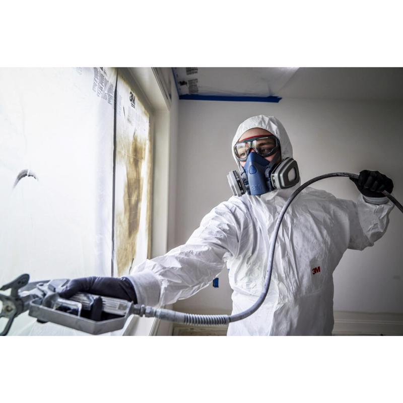 3M P95 Paint Project Half Face Respirator Valved Multicolored M
