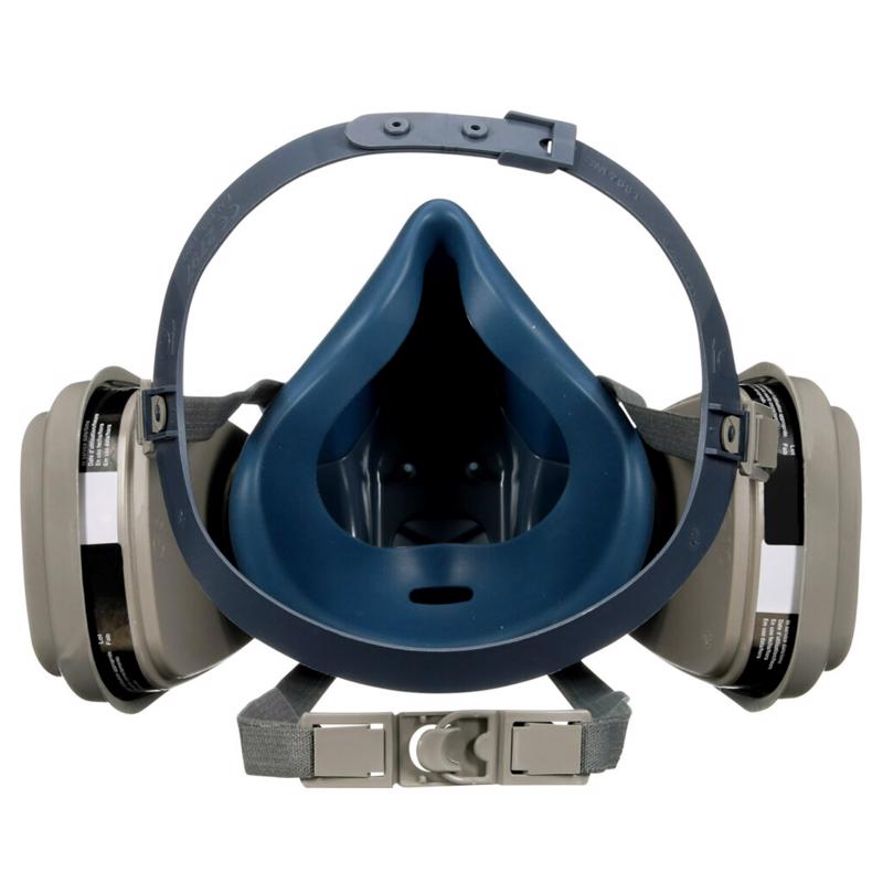 3M P95 Paint Project Half Face Respirator Valved Multicolored M