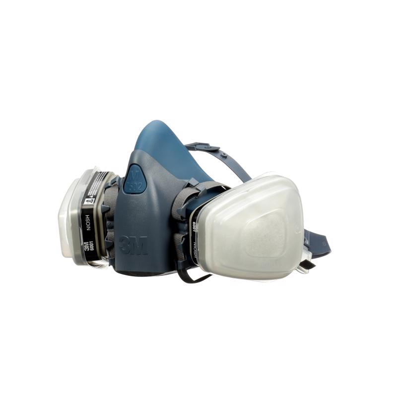 3M P95 Paint Project Half Face Respirator Valved Multicolored M
