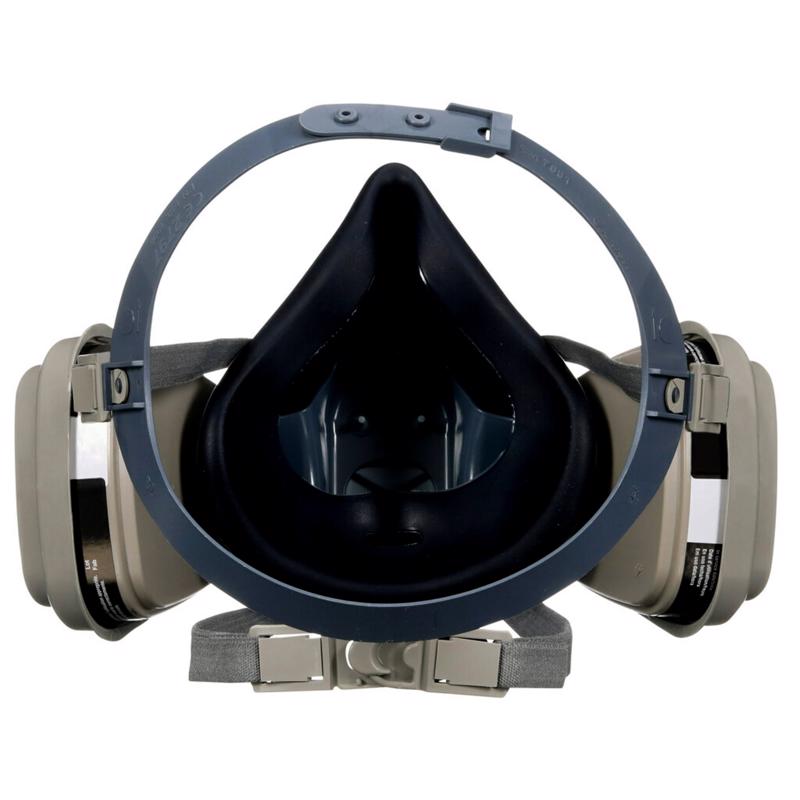 3M P95 Half Face Respirator Valved Blue L