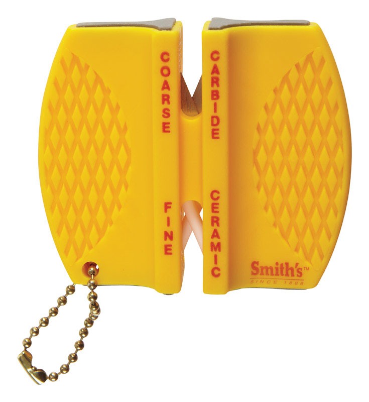 Smith's 7 in. L Carbide/Ceramic Knife Sharpener 800 Grit