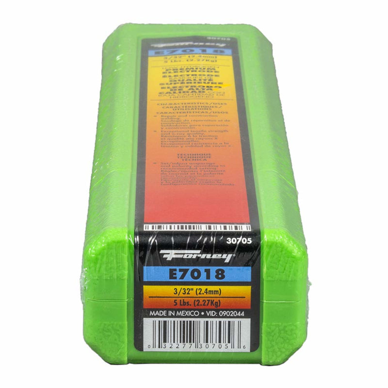 Forney 3/32 in. D X 15.2 in. L E7018 Mild Steel Welding Rods 84000 psi 1 lb