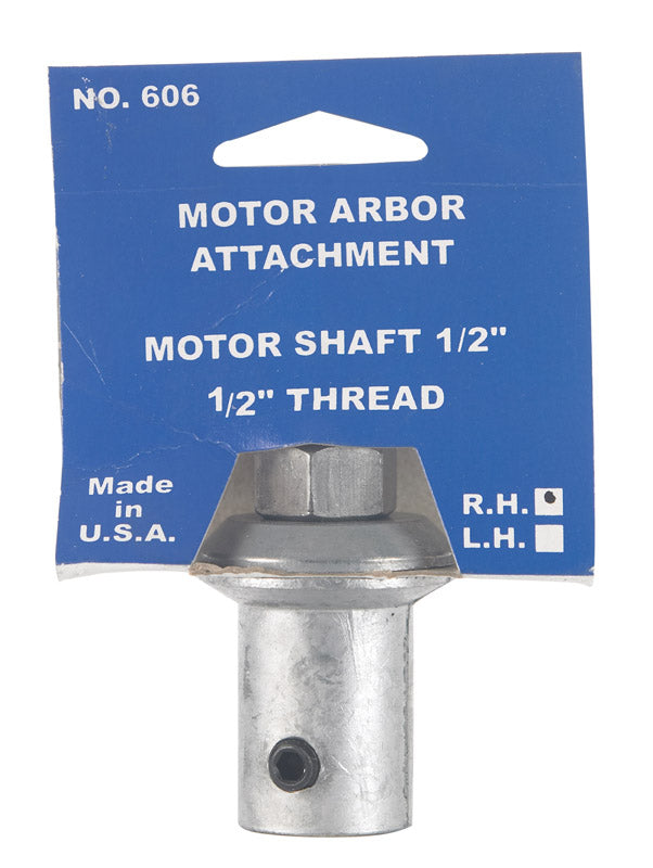 Chicago Die Cast 3 inch in. L Work Arbor 1/2 in.