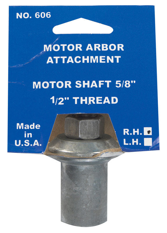 Chicago Die Cast 3 inch in. L Work Arbor 5/8 in.