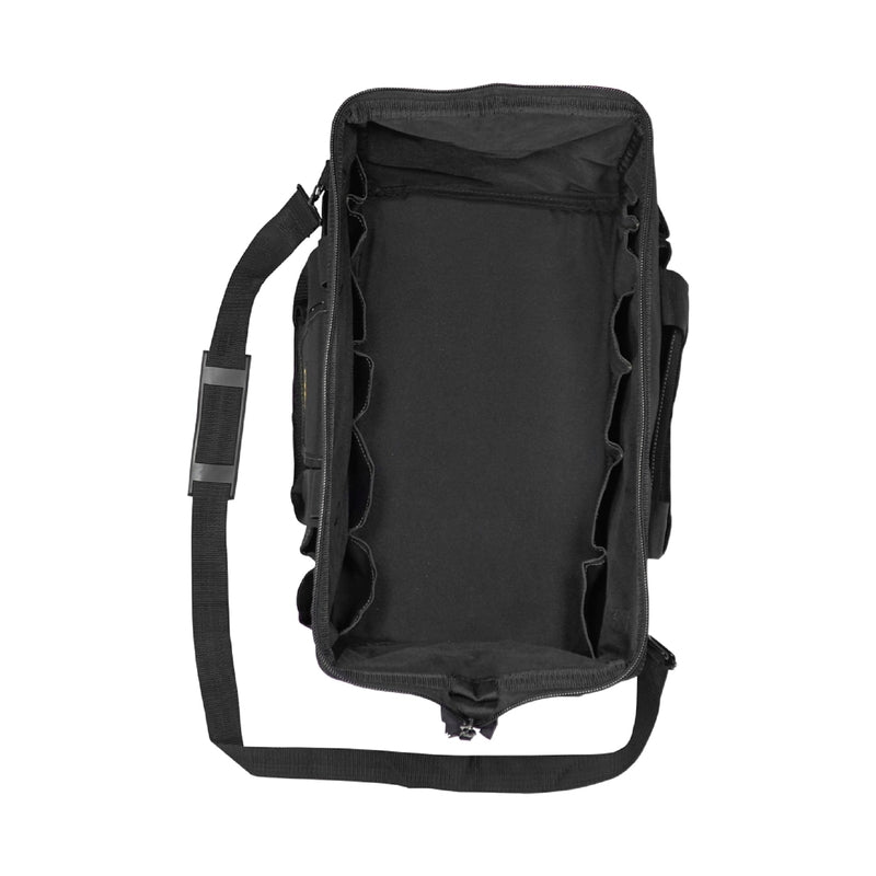 CLC 11 in. W X 12 in. H Polyester Tool Bag 25 pocket Black/Tan
