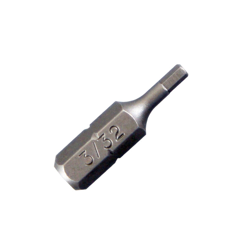 Best Way Tools Hex 3/32 in. X 1 in. L Screwdriver Bit Carbon Steel