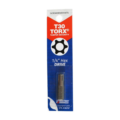 Best Way Tools Torx T30 X 1 in. L Screwdriver Bit Carbon Steel