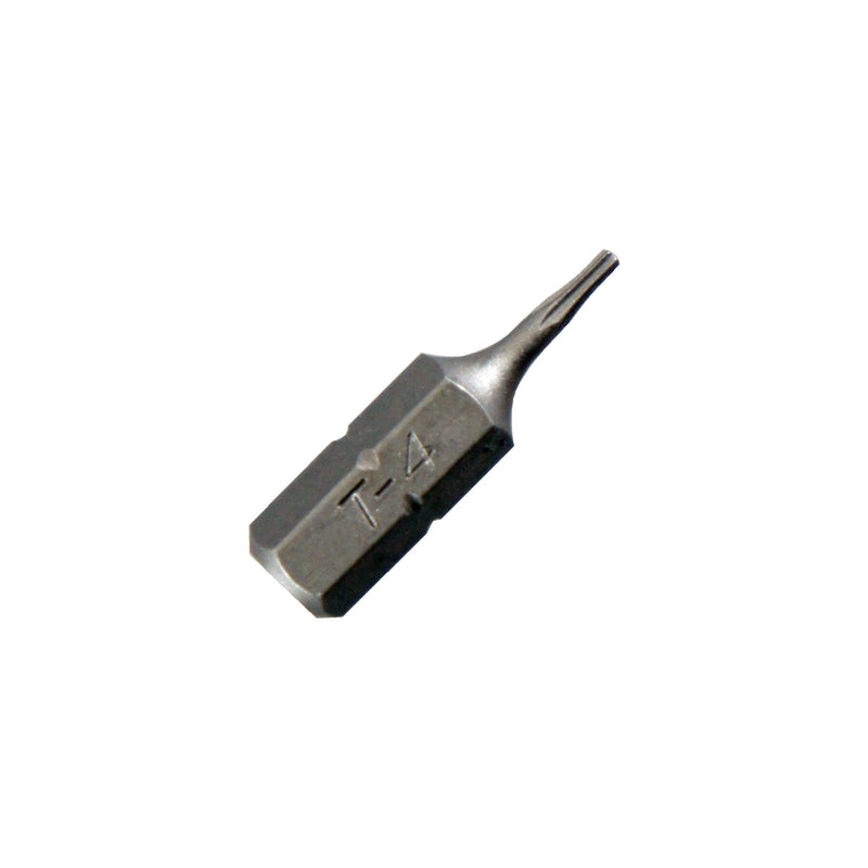 Best Way Tools Torx 1/4 in. X 1 in. L T4 Screwdriver Bit Carbon Steel