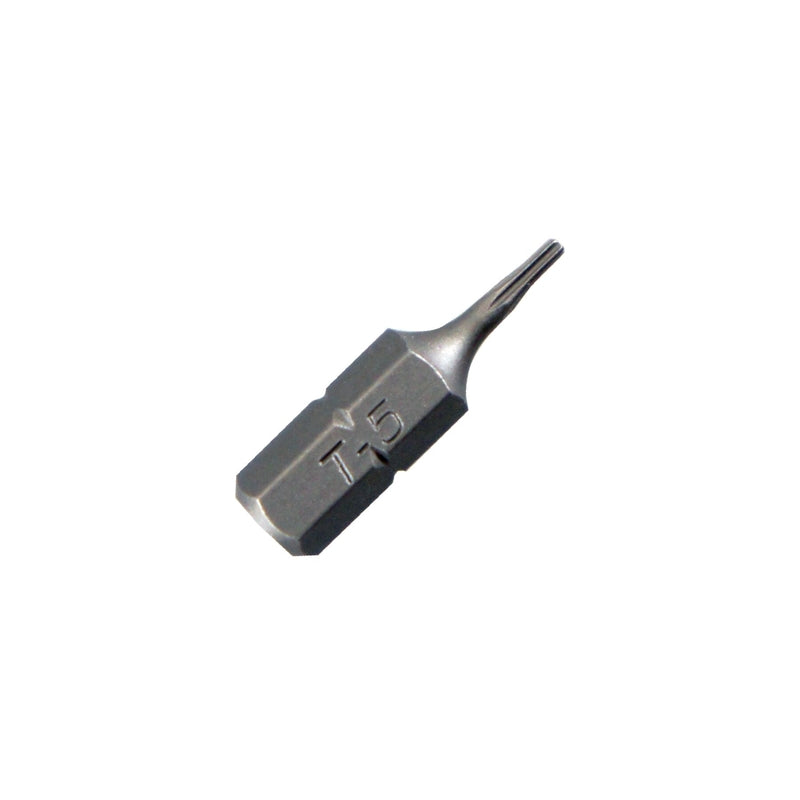 Best Way Tools Torx 1/4 in. X 1 in. L T5 Screwdriver Bit Carbon Steel