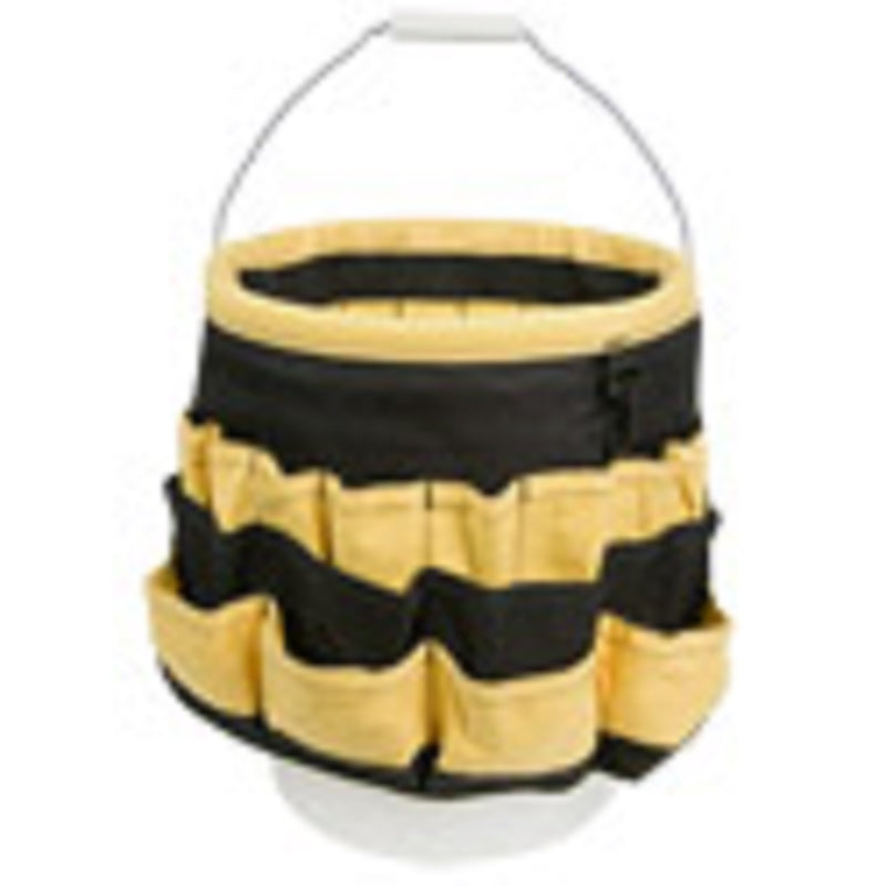 CLC 3.25 in. W X 13 in. H Polyester Bucket Organizer 61 pocket Black