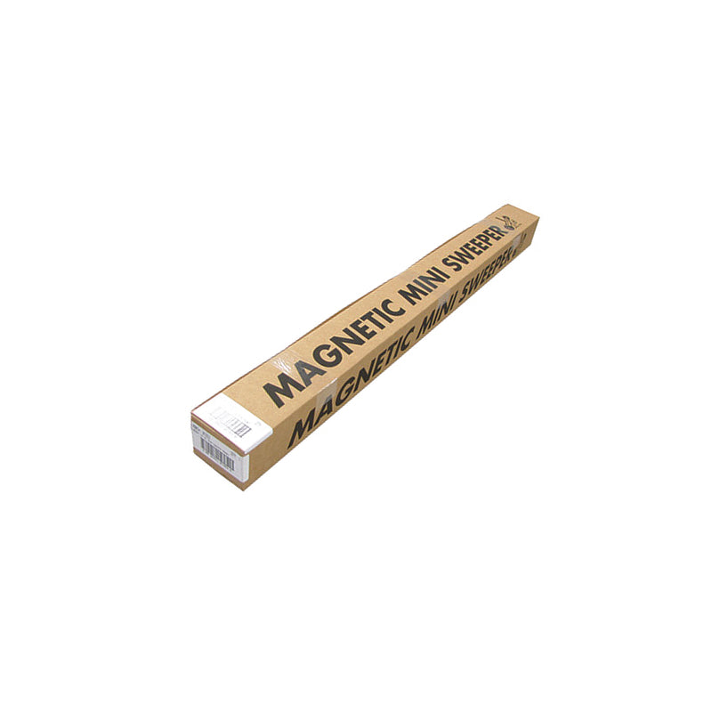 Magnet Source 43 in. L X 30 in. W Black/White Push-Type Magnetic Mini Sweeper 55 lb. pull