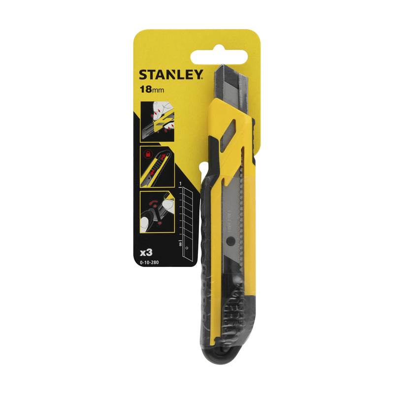 Stanley Retractable Snap-Off Utility Knife Black/Yellow