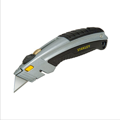 Stanley InstantChange 6-5/8 in. Retractable Utility Knife Black/Gray