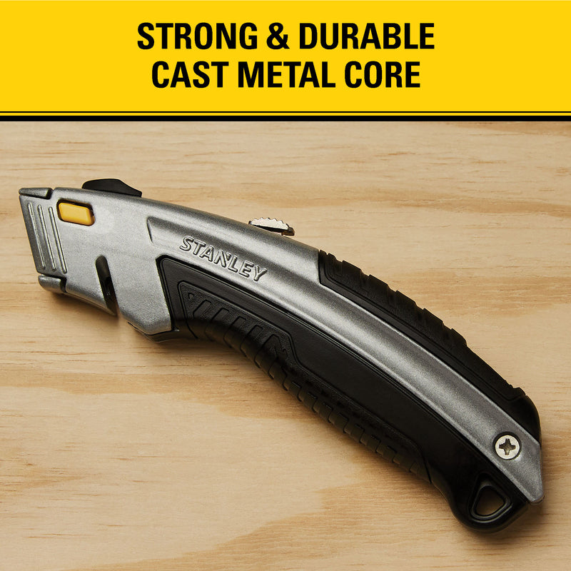 Stanley InstantChange 6-5/8 in. Retractable Utility Knife Black/Gray