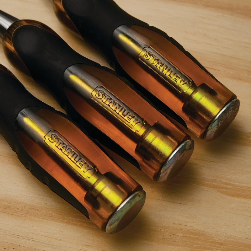 Stanley FatMax Thru-Tang Wood Chisel Set 3 pk