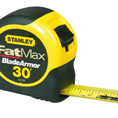 Stanley FatMax 30 ft. L X 1.25 in. W Compact Wide Blade Tape Measure