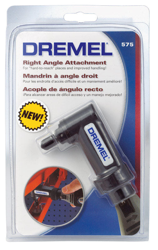 Dremel 4 in. L Plastic/Steel Right Angle Attachment