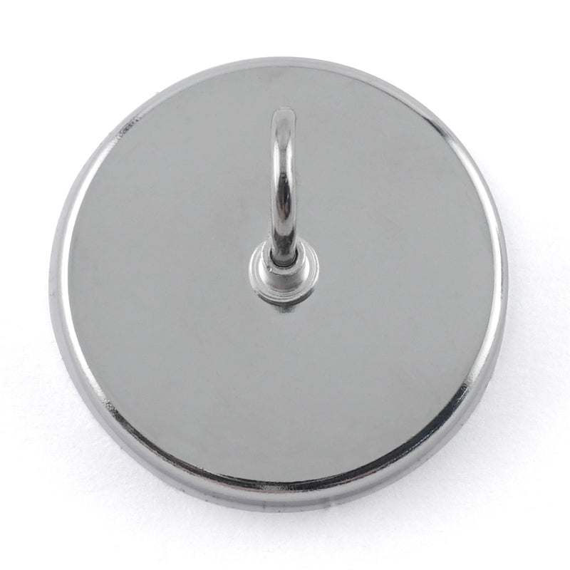 Magnet Source Handi-Hook 1.25 in. L X 2 in. W Silver Magnetic Hook 20 lb. pull