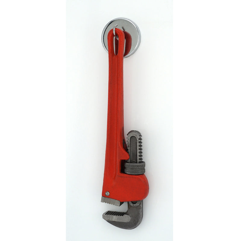 Magnet Source Handi-Hook 1.25 in. L X 2 in. W Silver Magnetic Hook 20 lb. pull