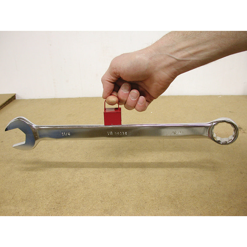 Magnet Source 1 in. L X .75 in. W Red Handle Magnet 25 lb. pull