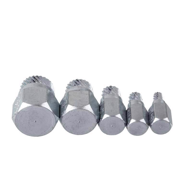Superior Tool Steel Bolt Extractor Set 5 pc