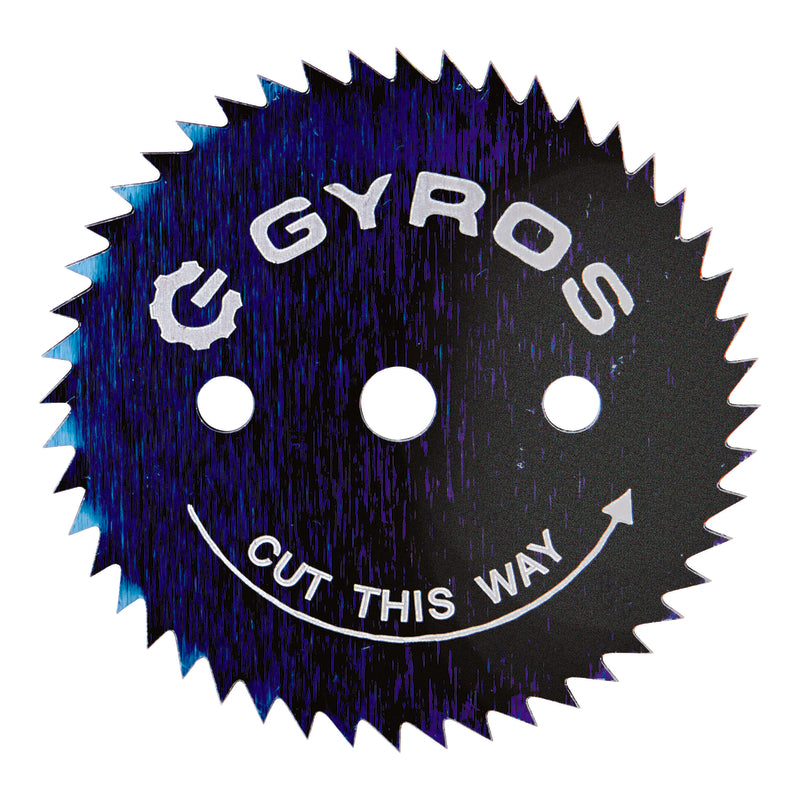 Gyros Tools 1-1/4 in. D X 1/8 in. Ripsaw Steel Circular Saw Blade 48 teeth