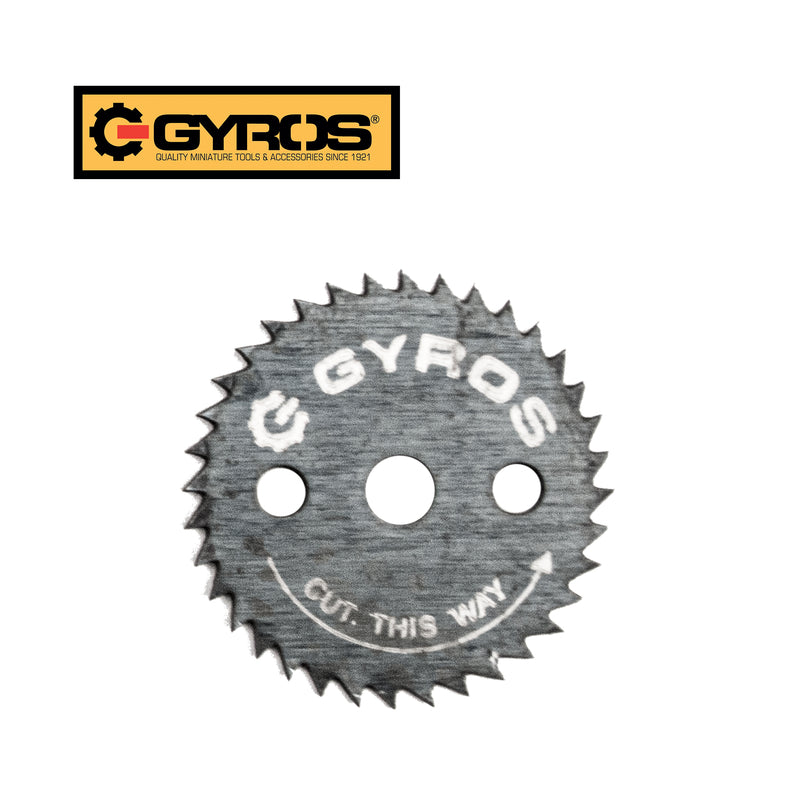 Gyros Tools 7/8 in. D X 1/8 in. Ripsaw Steel Circular Saw Blade 36 teeth