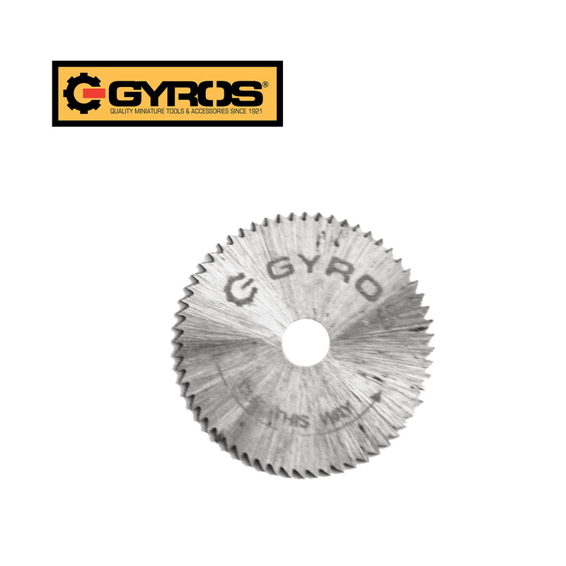 Gyros Tools 3/4 in. D X 1/8 in. Fine Steel Circular Saw Blade 60 teeth