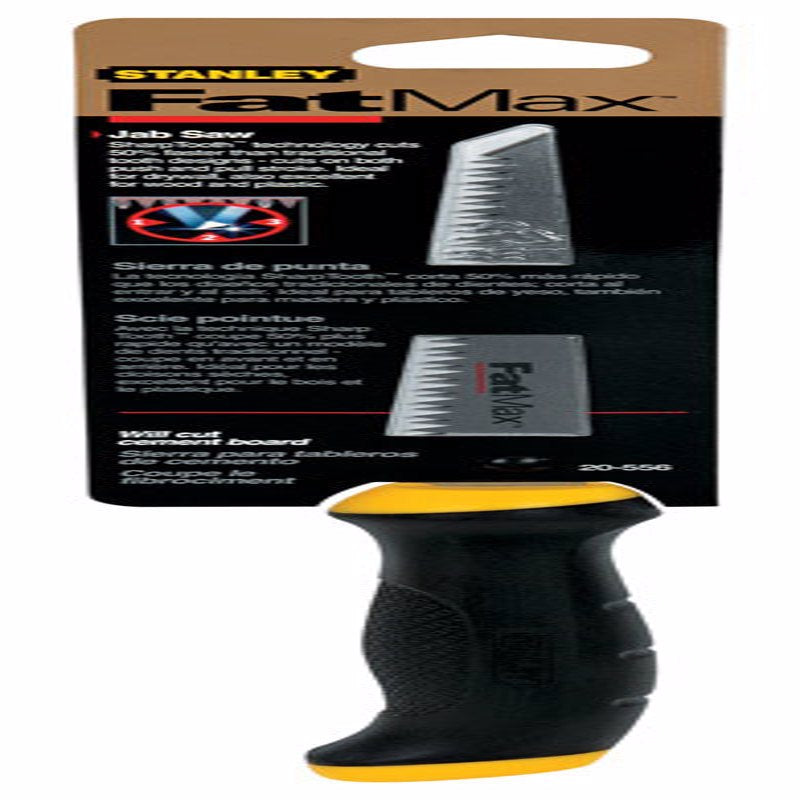 STANLEY FatMax 4 in. High Carbon Steel Jab Saw 8 TPI