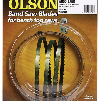 Olson 59.5 in. L X 0.13 in. W Carbon Steel Band Saw Blade 14 TPI Hook teeth