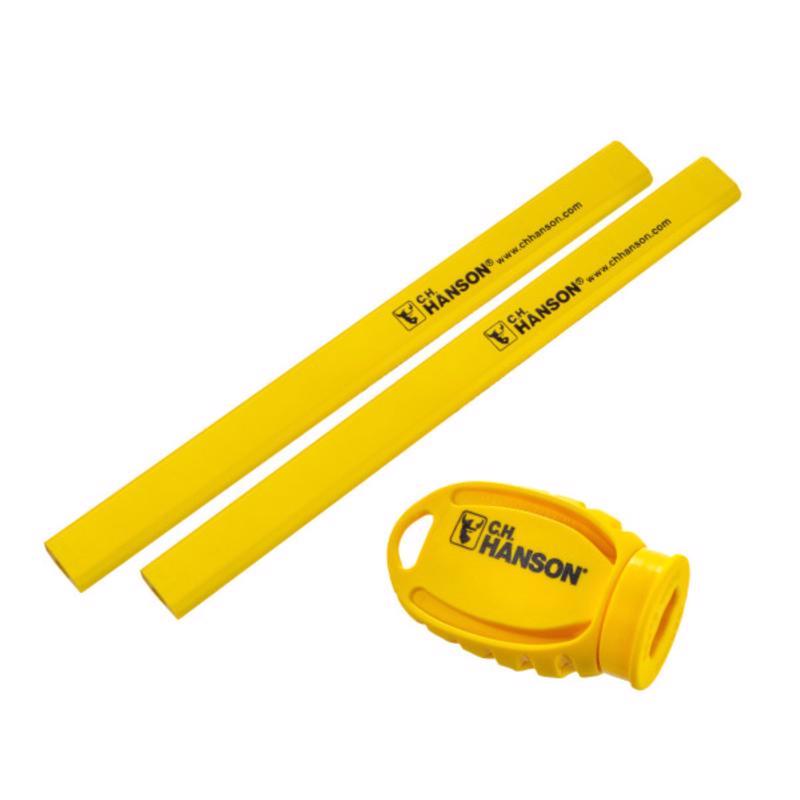 C.H. Hanson 7 in. L Carpenter Pencil Kit Yellow 3 pc