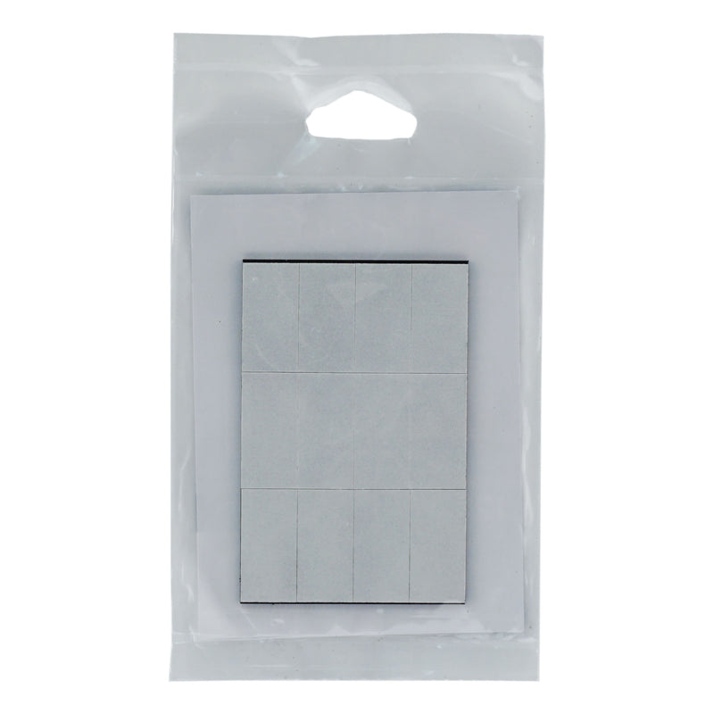 Magnet Source 1 in. L X .5 in. W Black Magnetic Tape Strips 12