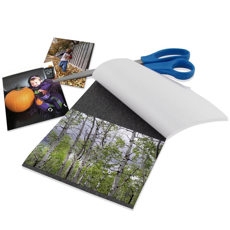 Magnet Source 8 in. L X 5 in. W Black Sheet Magnetic Sheet