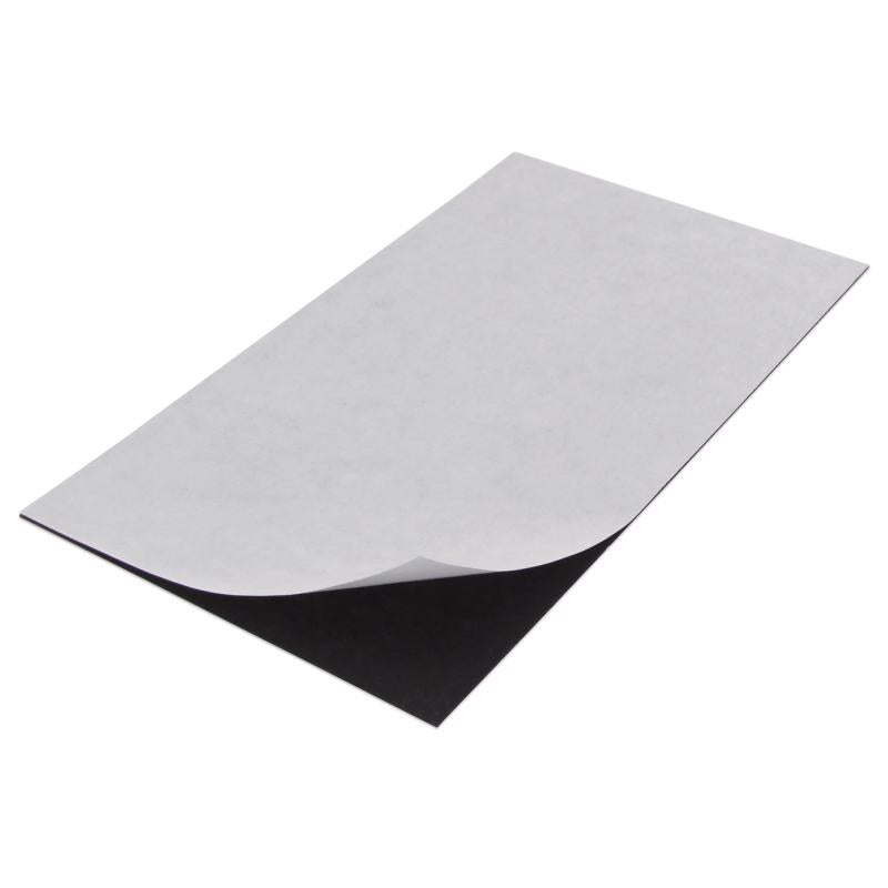 Magnet Source 8 in. L X 5 in. W Black Sheet Magnetic Sheet
