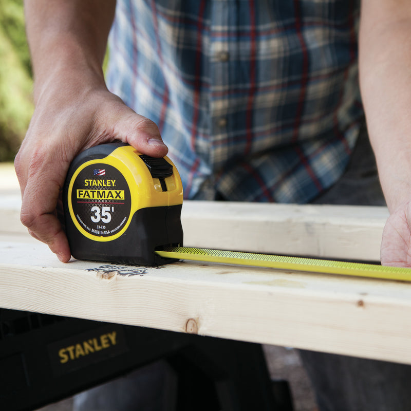 Stanley FatMax 35 ft. L X 1.25 in. W Compact Wide Blade Tape Measure