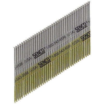 Senco 2-1/2 in. L X 15 Ga. Angled Strip Bright Finish Nails 34 deg 3000 pk