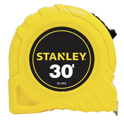 STANLEY 30 ft. L X 1 in. W Compact Tape Measure