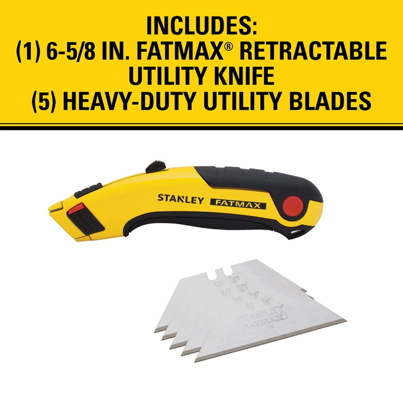 Stanley FatMax Retractable Utility Knife Black/Yellow
